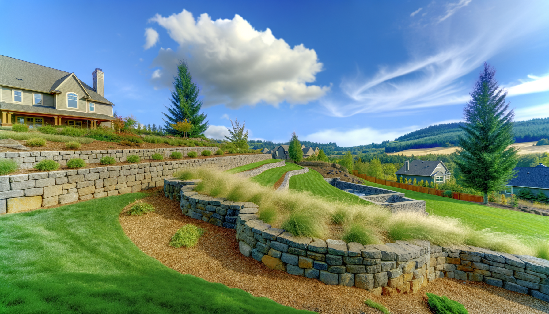 Cover for Transform Your Terrain: Mastering Retaining Walls in Yamhill County
