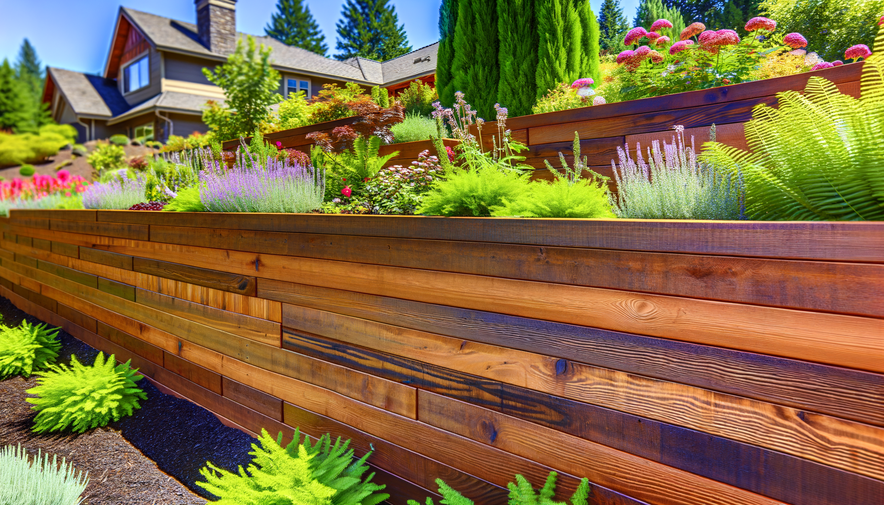 Image for Types of Retaining Walls for Pacific Northwest Homes