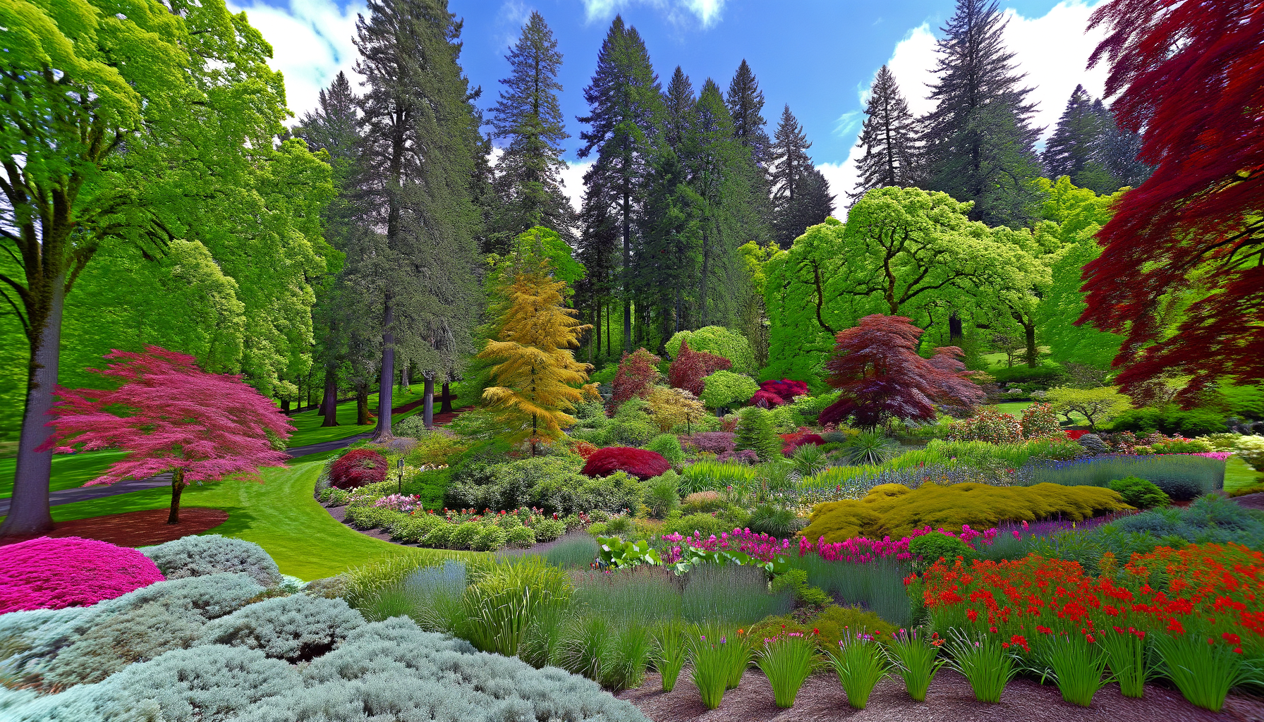 Cover for Seasonal Secrets for Stunning Yamhill County Landscapes: A Year-Round Guide