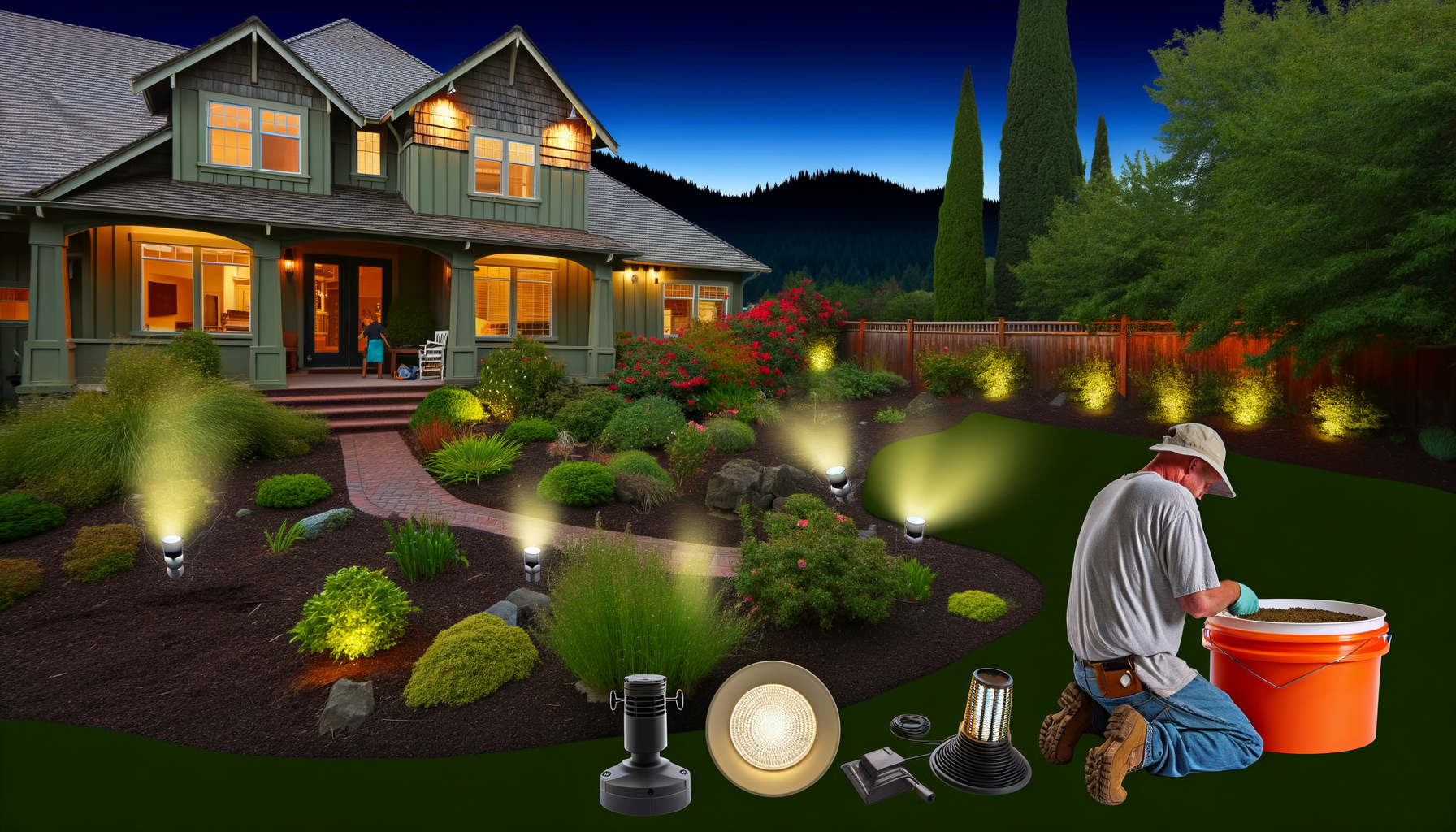 Image for DIY vs Professional Outdoor Lighting Installation