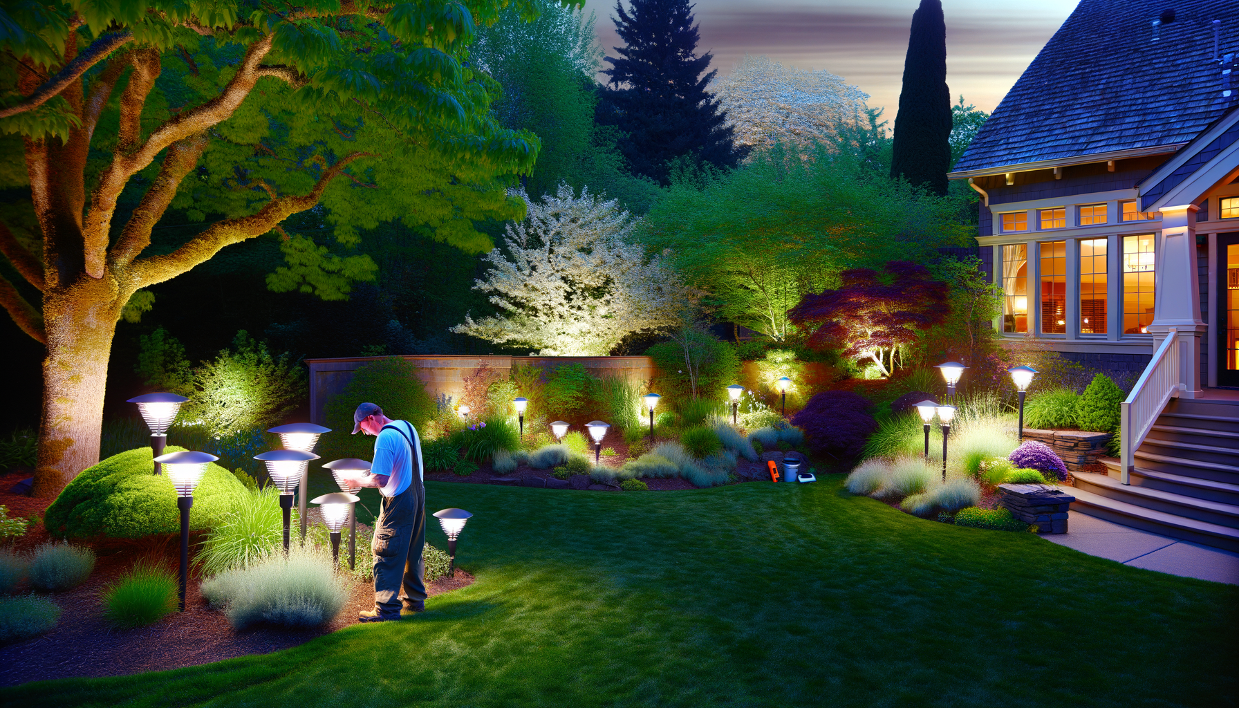 Image for DIY vs. Professional Outdoor Lighting Installation