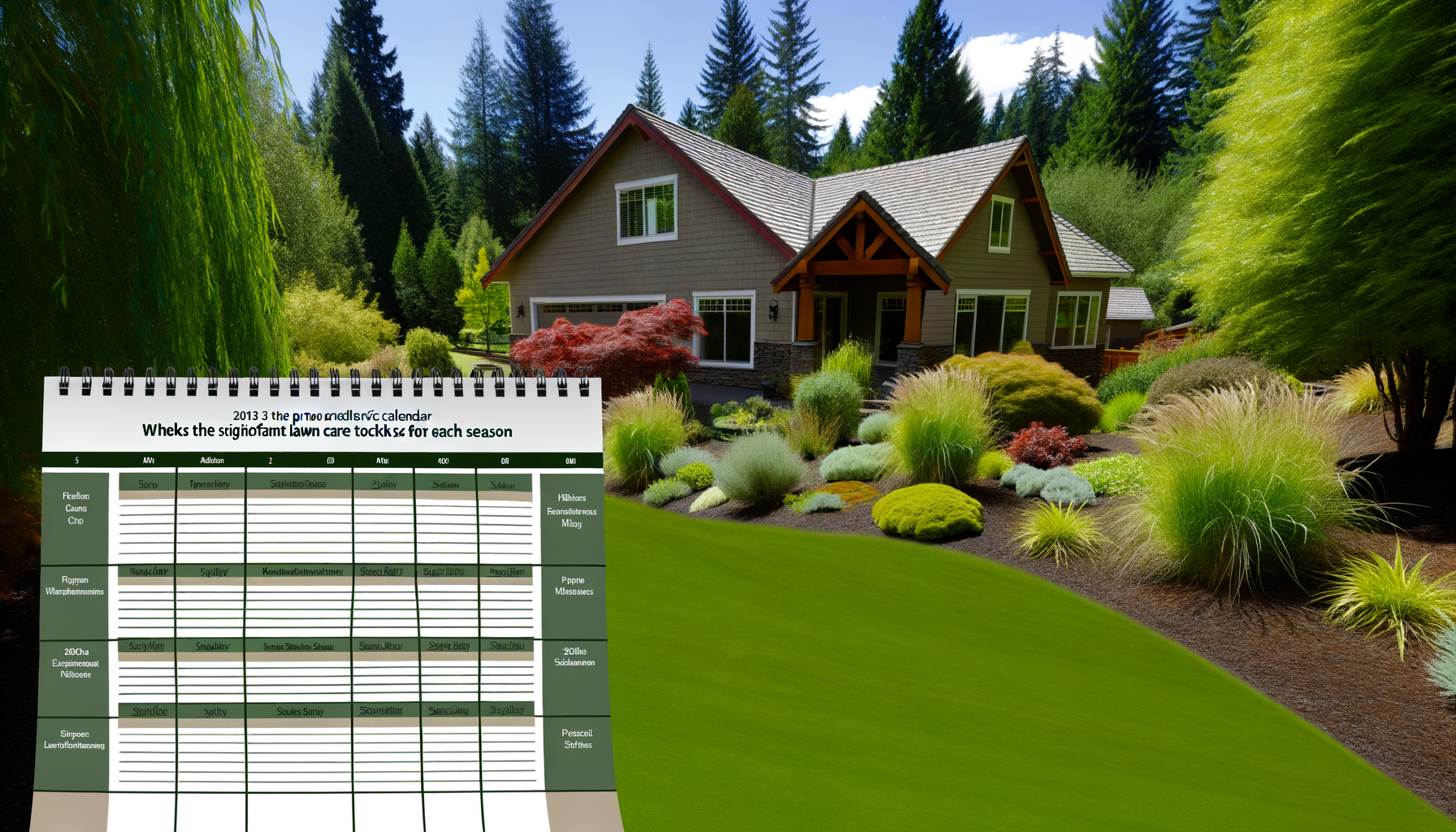 Image for Your Seasonal Lawn Care Calendar