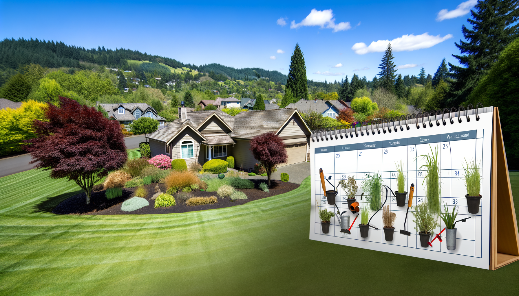 Image for The Oregon Lawn Care Schedule: Timing is Everything