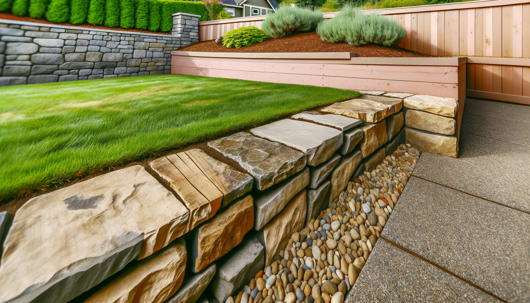 Image for Types of Retaining Walls for McMinnville Homes