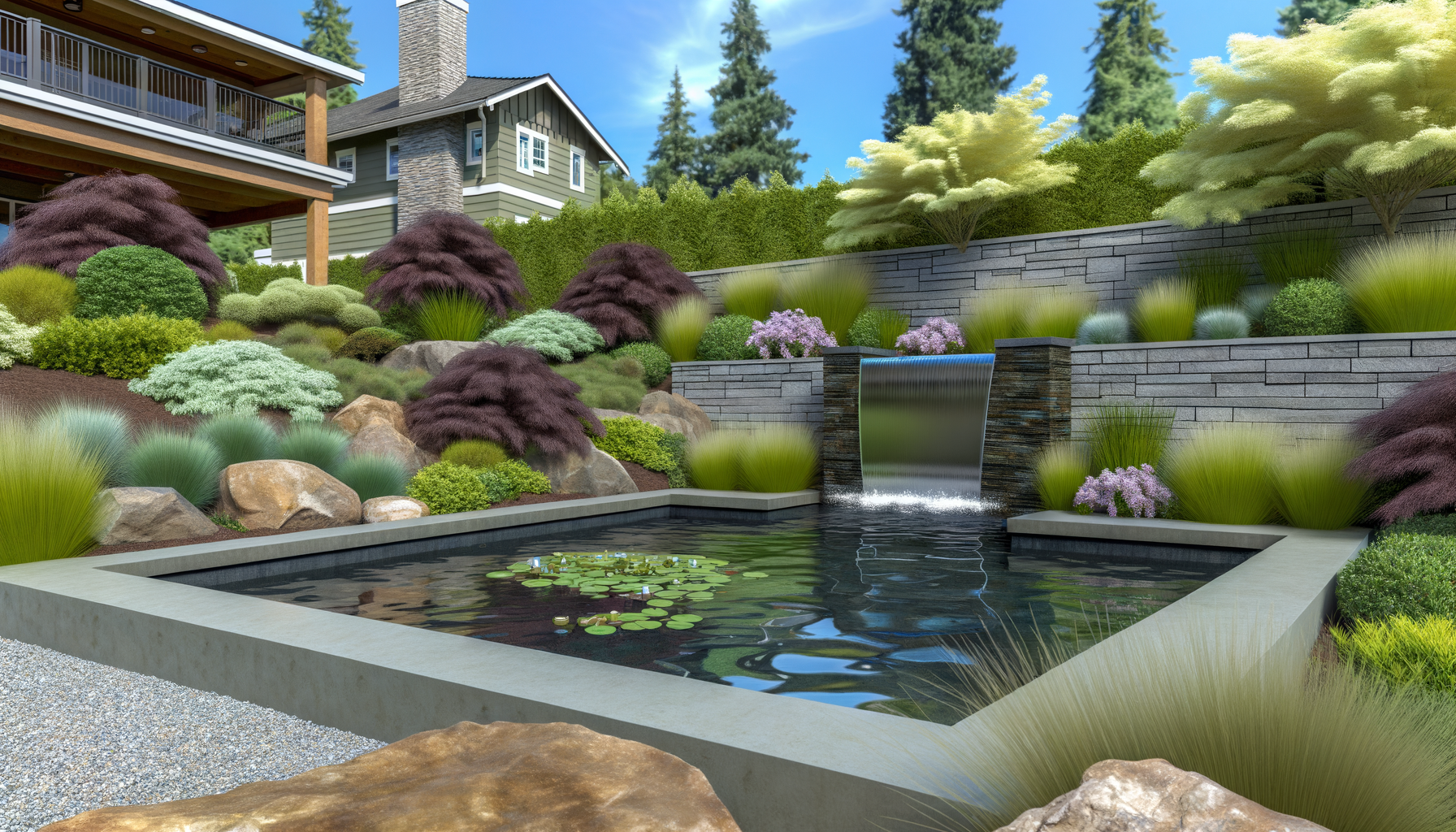 Image for Trendy Water Feature Ideas for Yamhill County