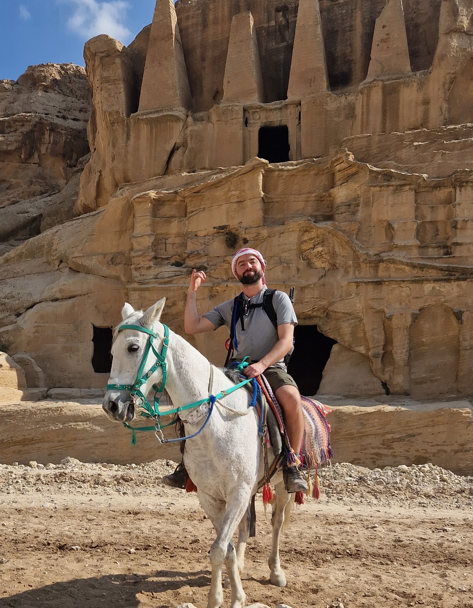 Horse ride at Petra