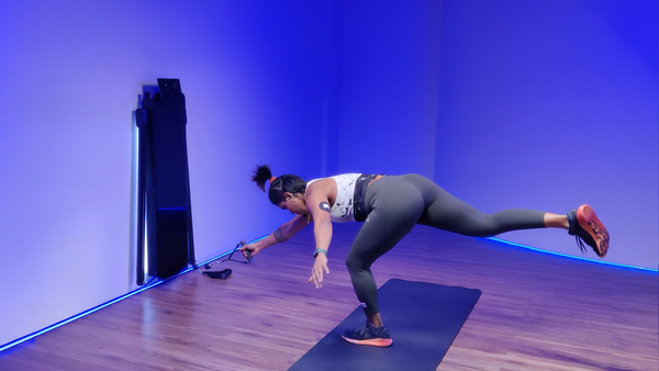 Assisted Single Leg Deadlift