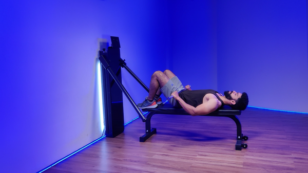 Barbell Bench Hip Thrust