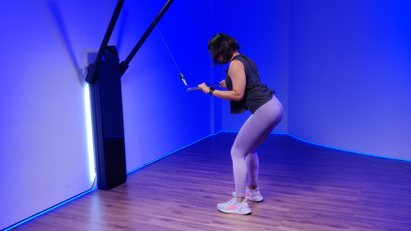 Bar Tricep Push Down