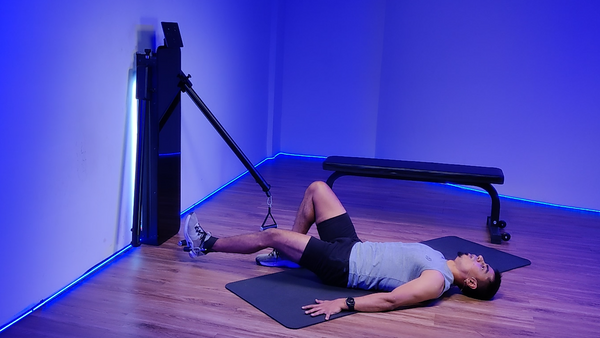 Lying Down Flexor Pulls