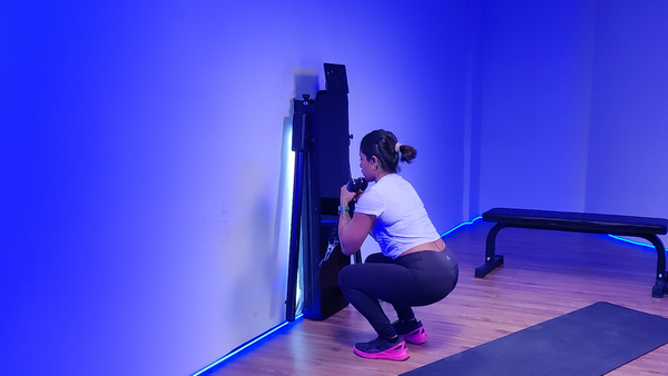 Narrow Stance Goblet Squats