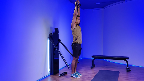 Overhead Marches With Shoulder Press
