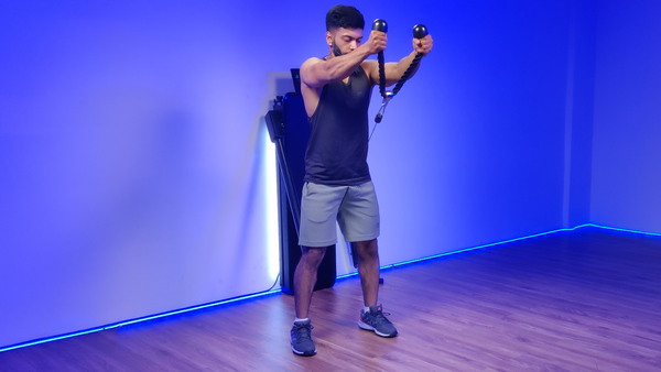Rope Front Raises