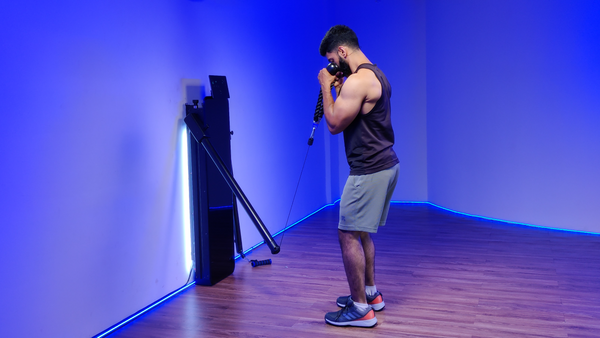 Rope Hammer Curl