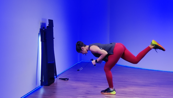 Single Leg Row Hold Dead lift