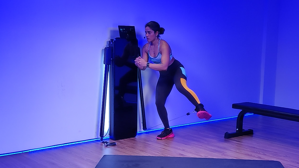 Standing Cable Bent Leg Glute Abduction