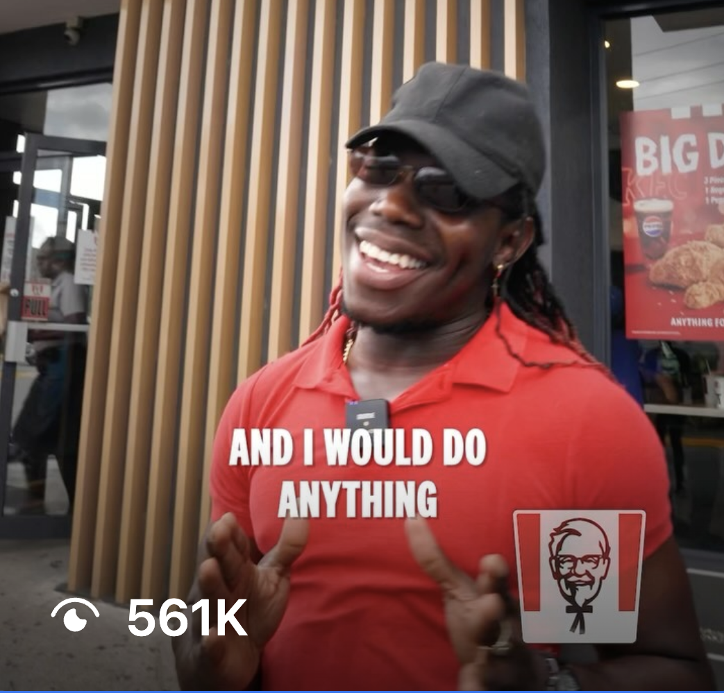 KFC Viral Visual: The Power of a Single Post