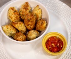 Bolinho de arroz na Airfryer