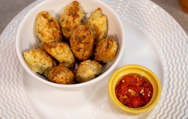 Bolinho de arroz na Airfryer