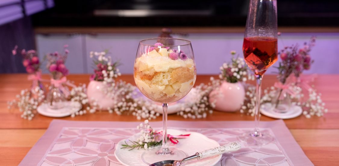 Torta mineira na taça