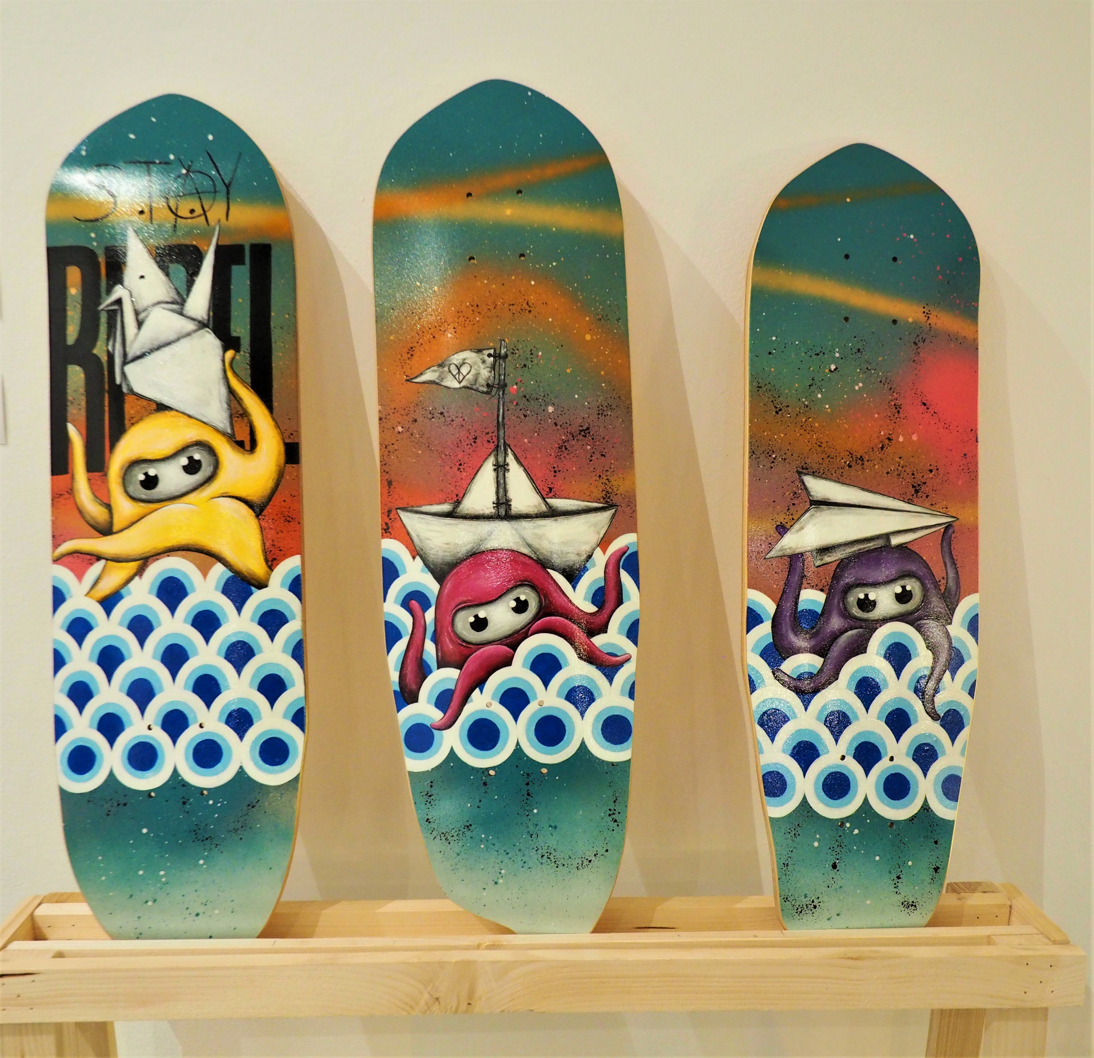 Stay rebel series - Yellow and Pink