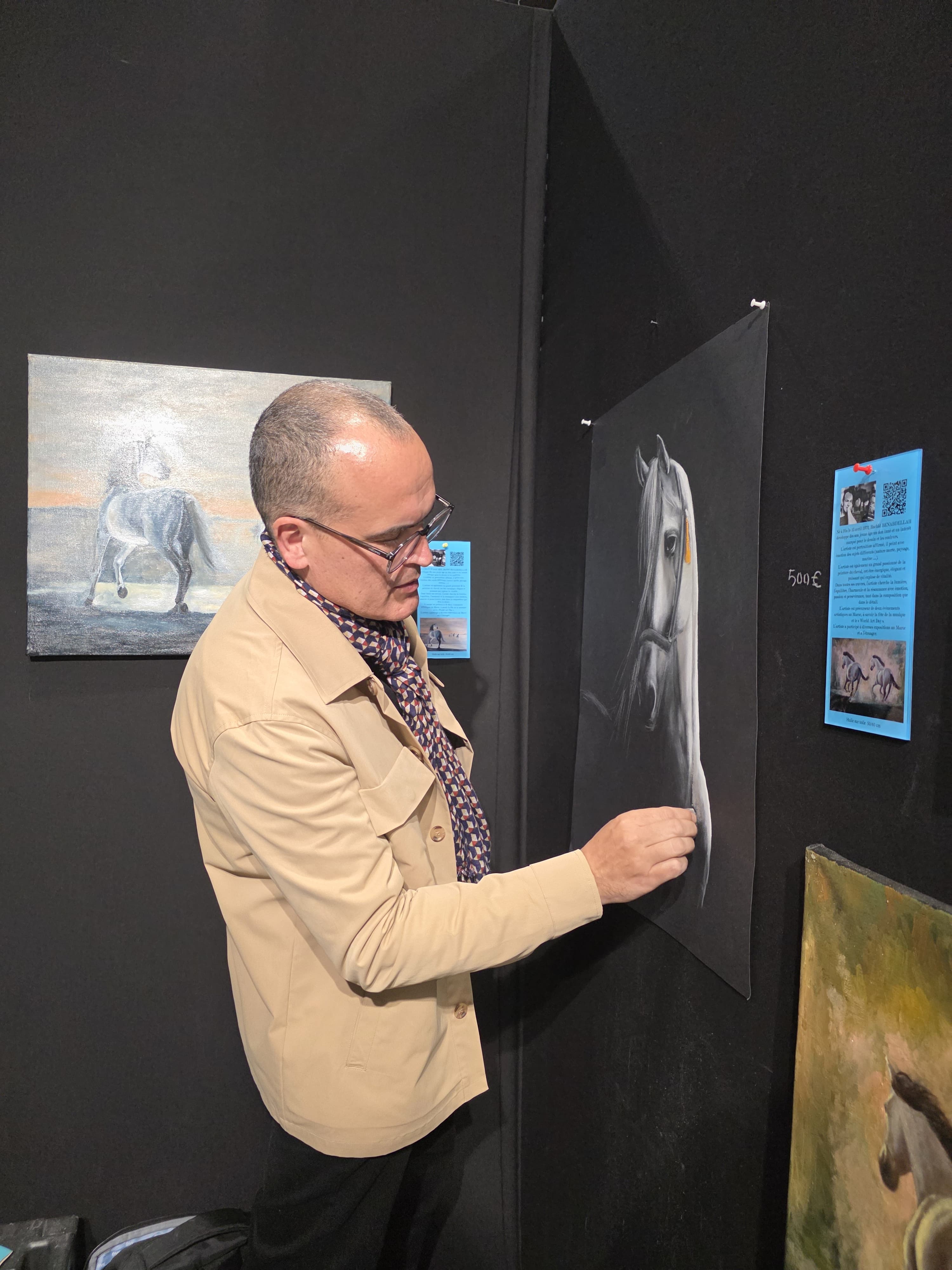 Exposition individuelle au salon du cheval de Paris du 12 au 14 décembre 2025