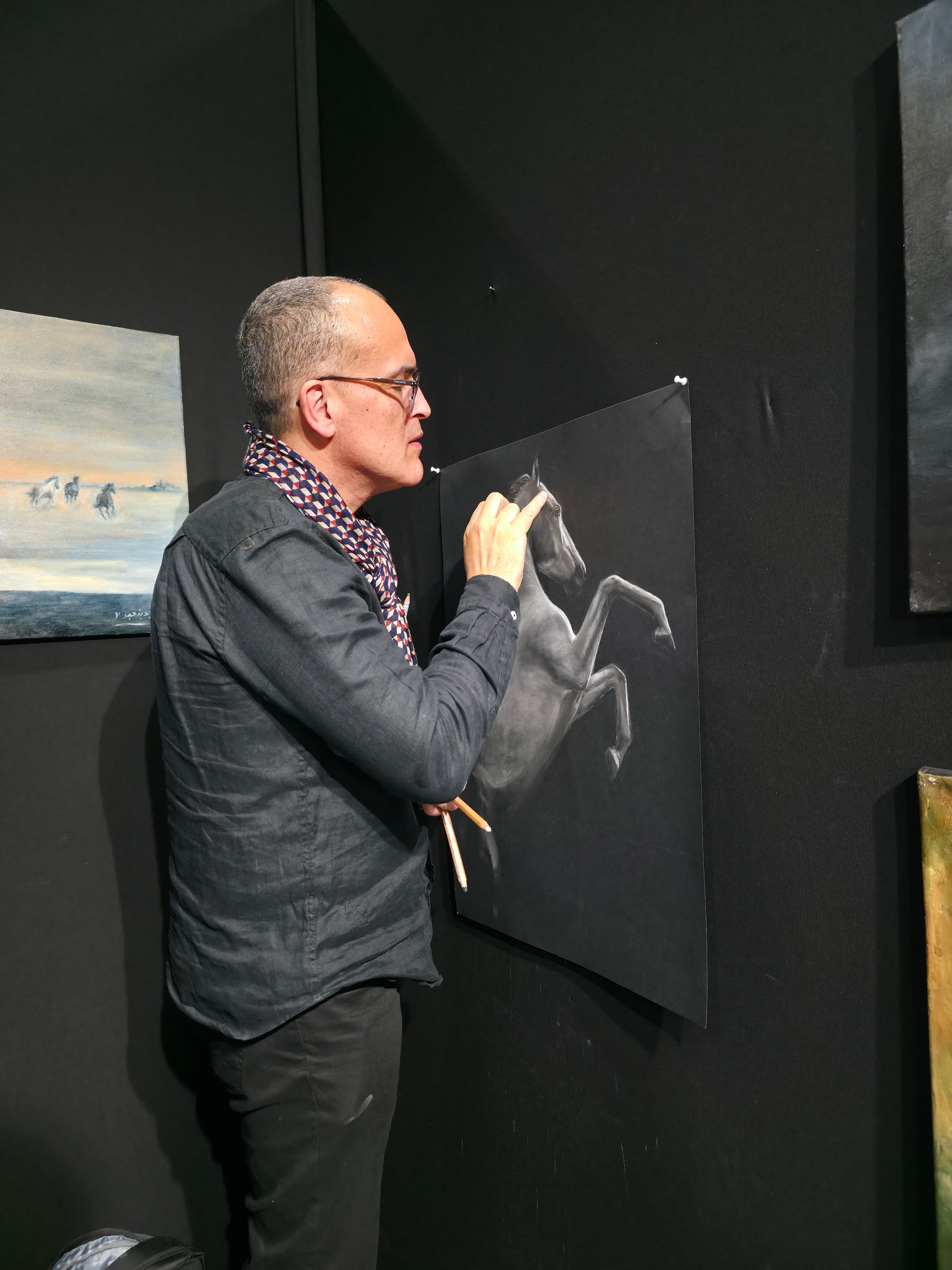 Exposition individuelle au salon du cheval de Paris du 12 au 14 décembre 2025