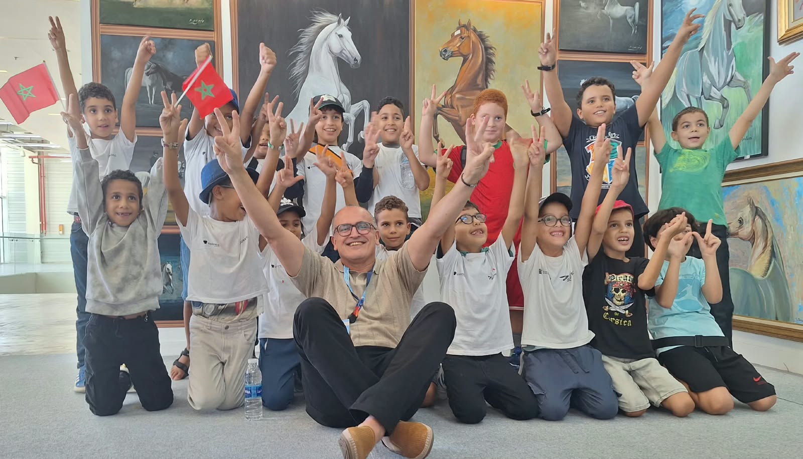 l'artiste peintre Rachid BENABDELLAH participe au salon du cheval d'El Jadida du 13 au 18 octobre 2026.