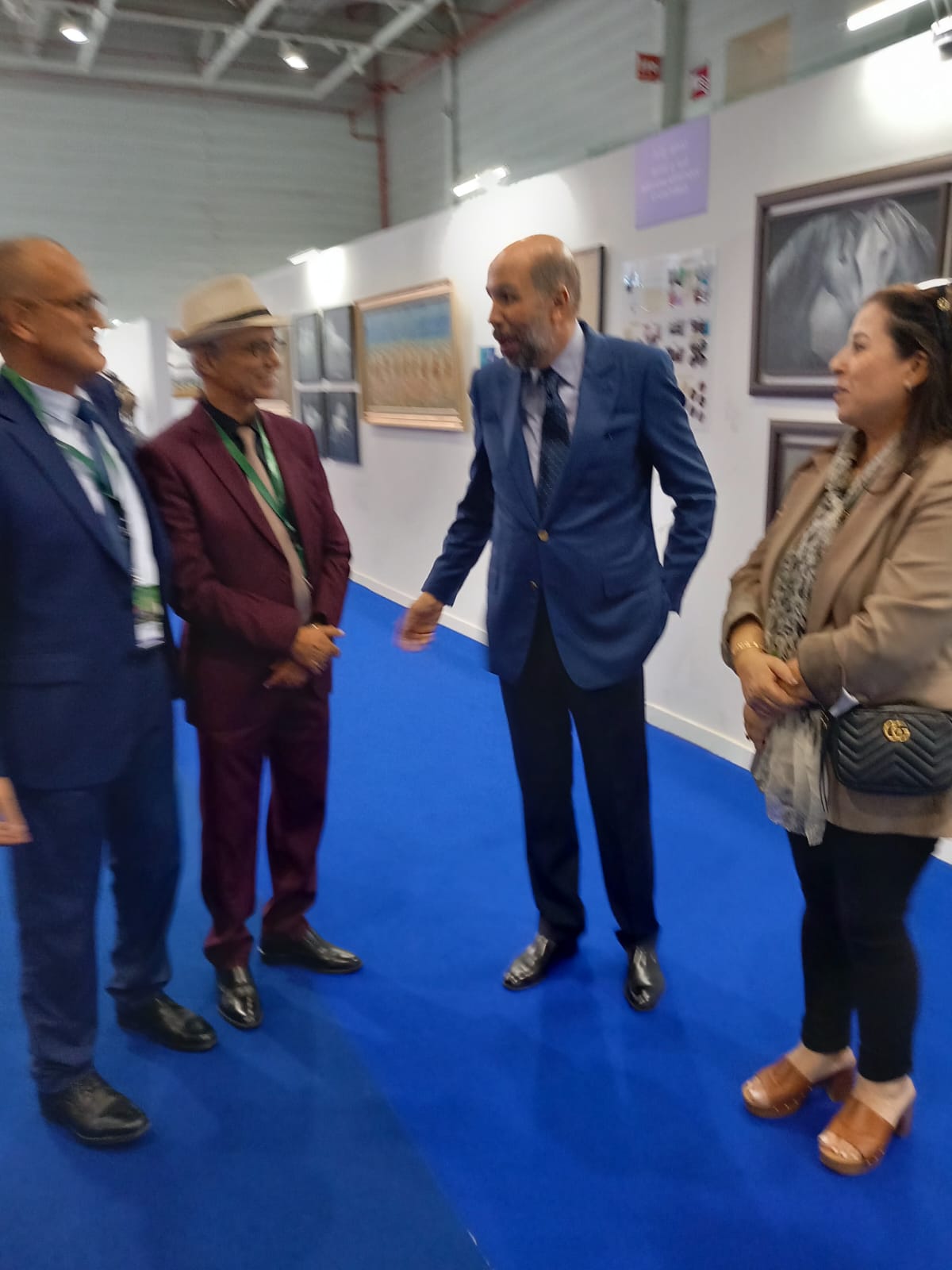 L'artiste peintre Rachid Benabdellah,président de l'association ALAC, participe à la 16ème édition du salon du cheval d'El Jadida - Maroc -  du 30 septembre au 5 octobre 2025.