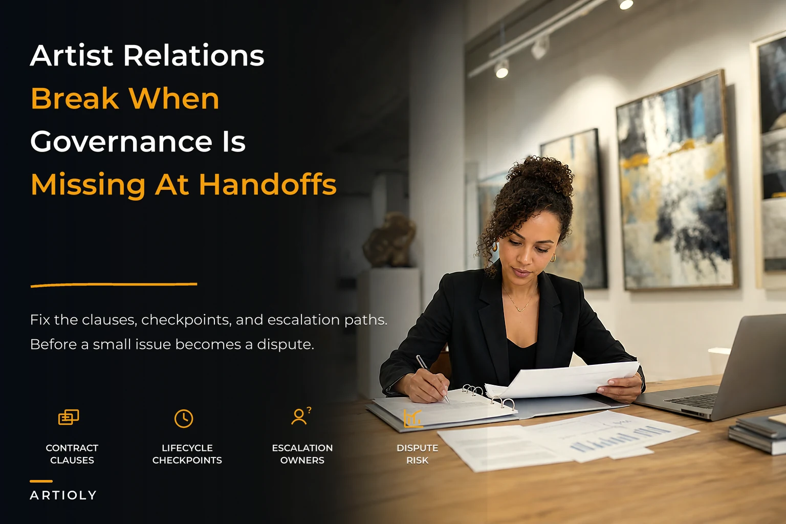 Avoid artist relationship breakdowns: a governance framework linking contracts to lifecycle touchpoints and dispute prevention