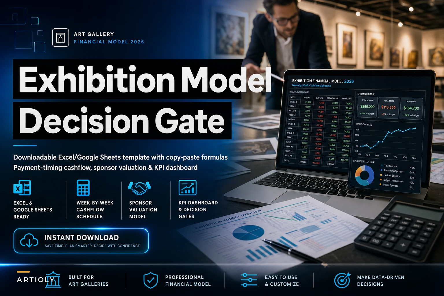 Downloadable Exhibition Financial Model & Decision‑Gate Spreadsheet