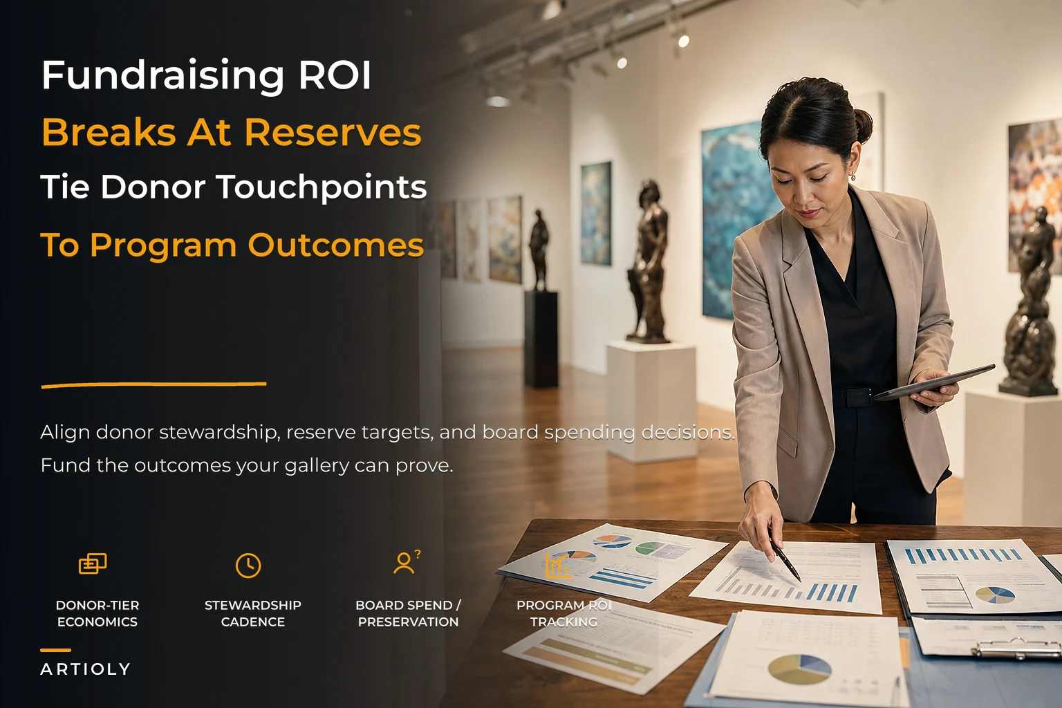 Fundraising and reserve policy aligned to programming ROI