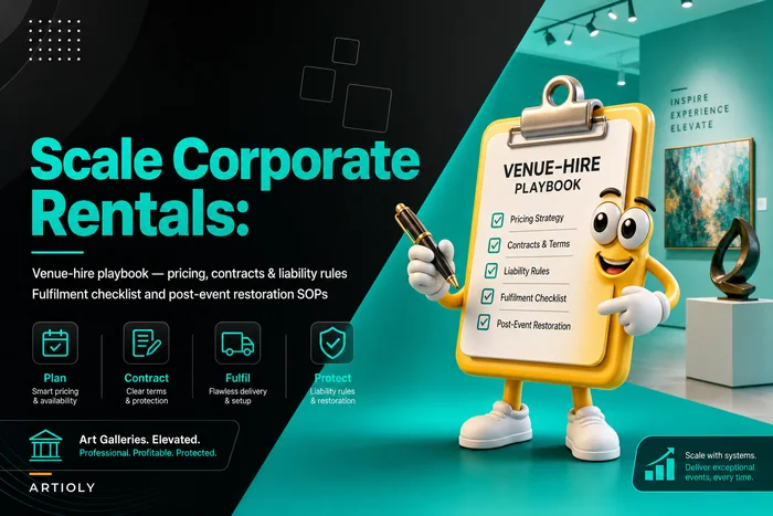 Scale corporate rentals without wrecking programming: a venue hire playbook with pricing, contracts and restoration SOPs