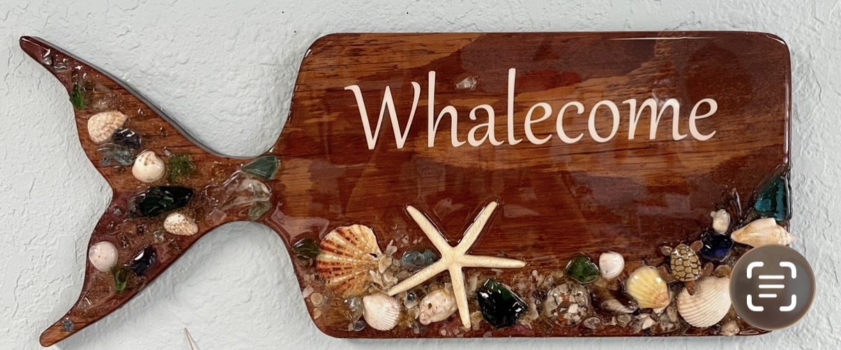 Whalecome Sign