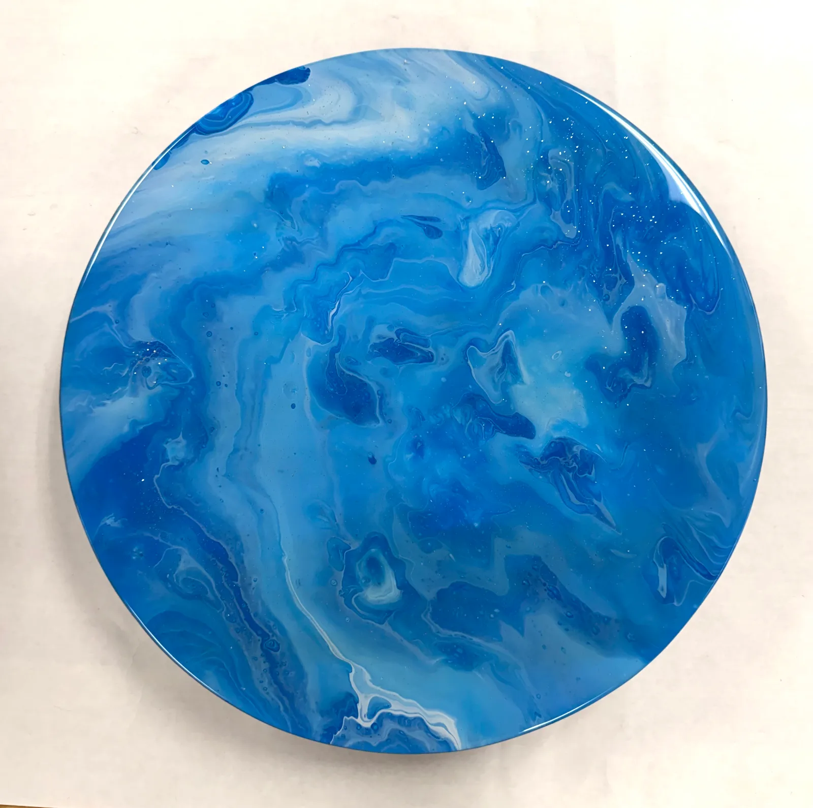 Intro to Acrylic Pouring-Lazy Susan