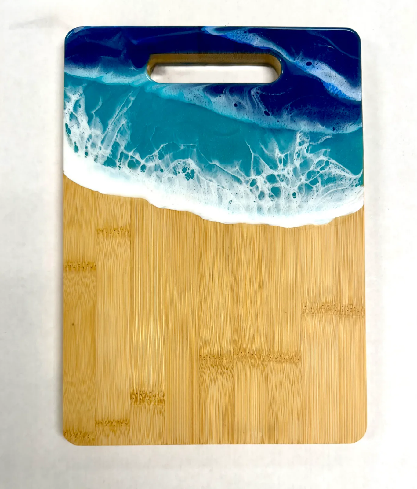 Resin Waves Charcuterie board