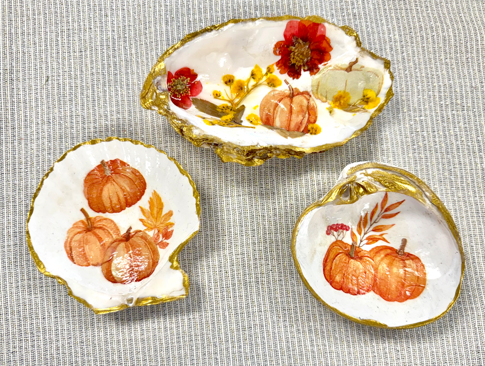 Decoupage Shells