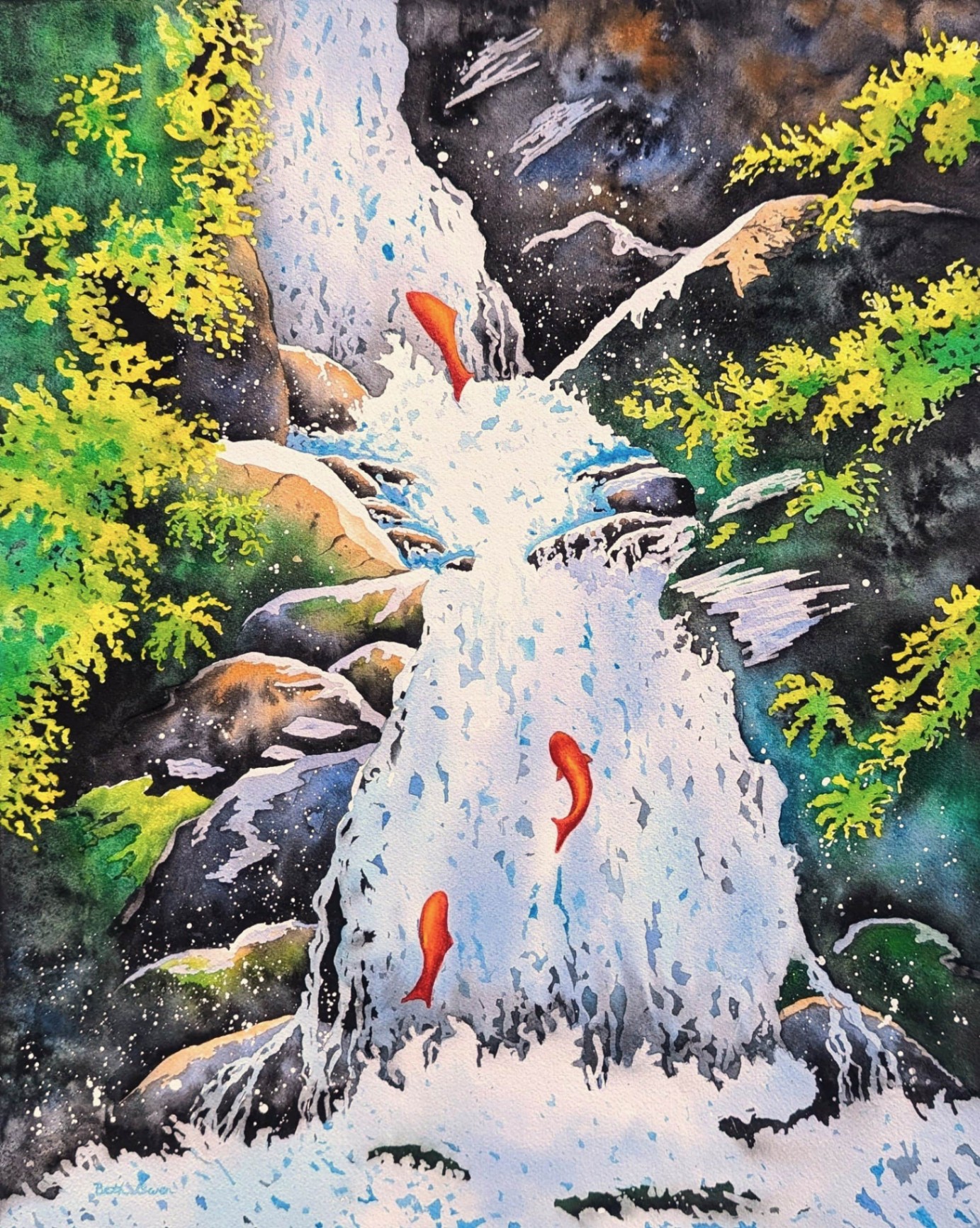 Paint a Watercolor Landscape