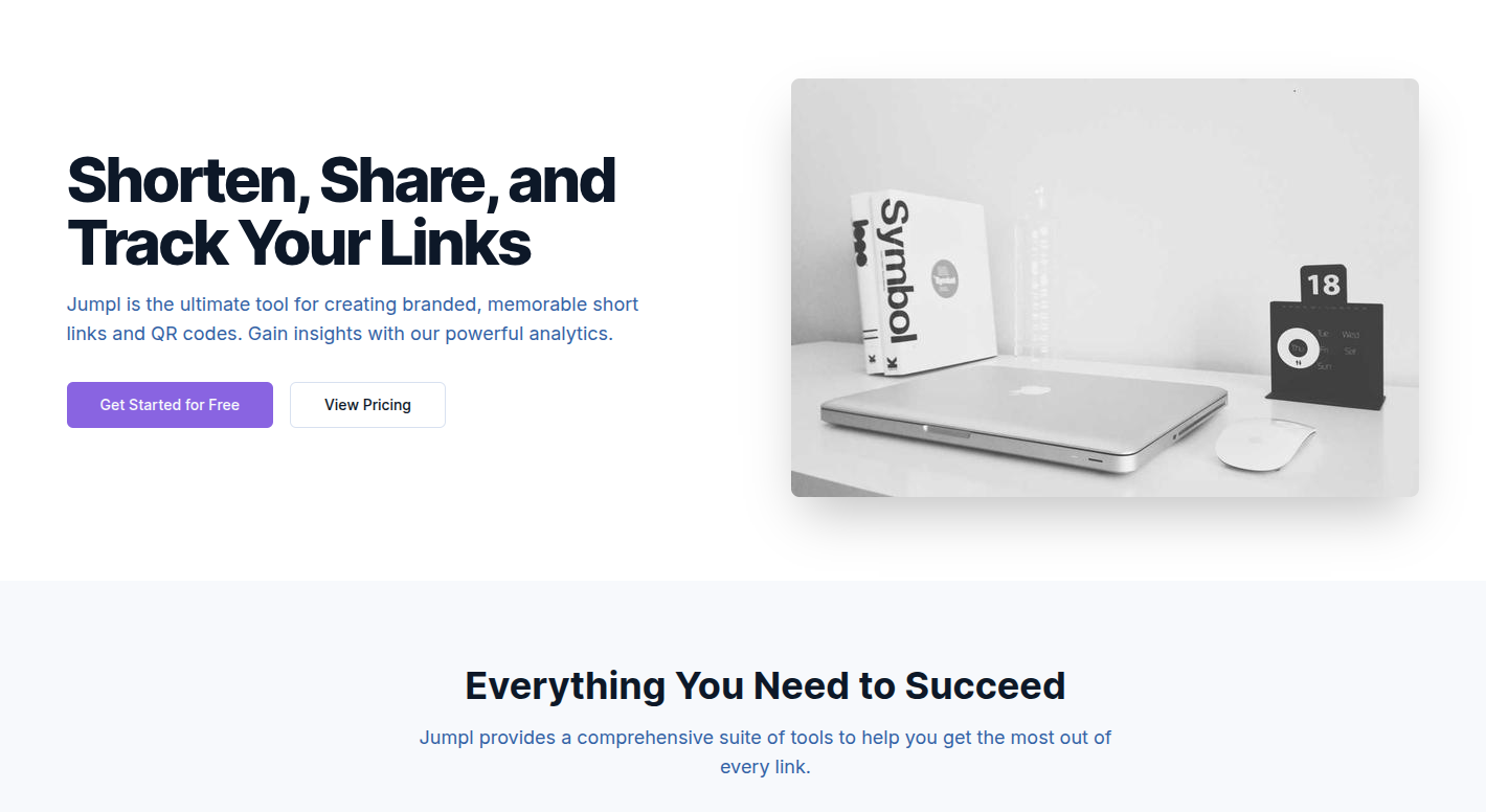 Short links and QR codes App