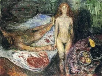 The Death of Marat — Edvard Munch