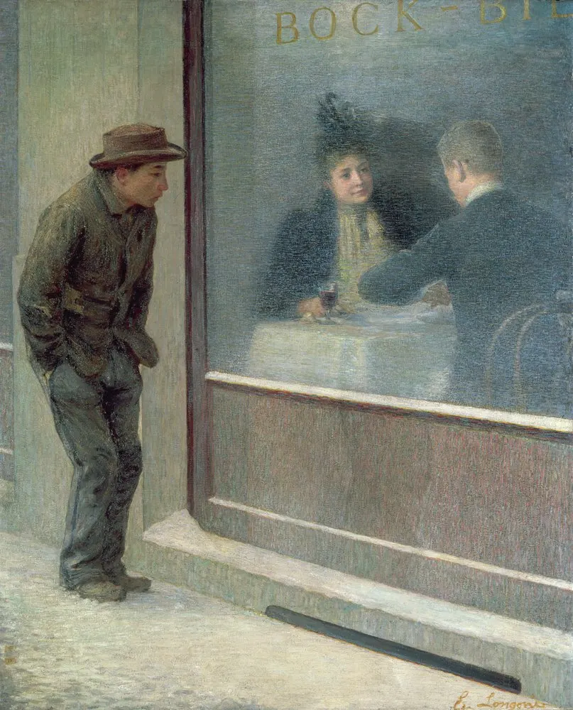 Размышления голодающего или Социальные контрасты (Reflections of a Starving Man or Social Contrasts) — Эмилио Лонгони