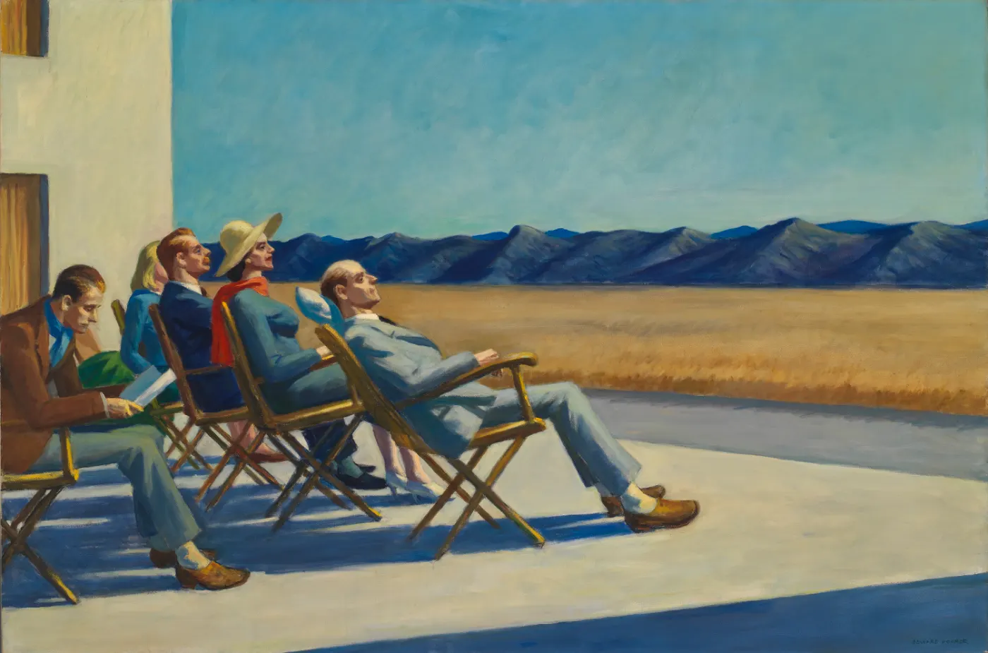 People in the Sun — Edward Hopper