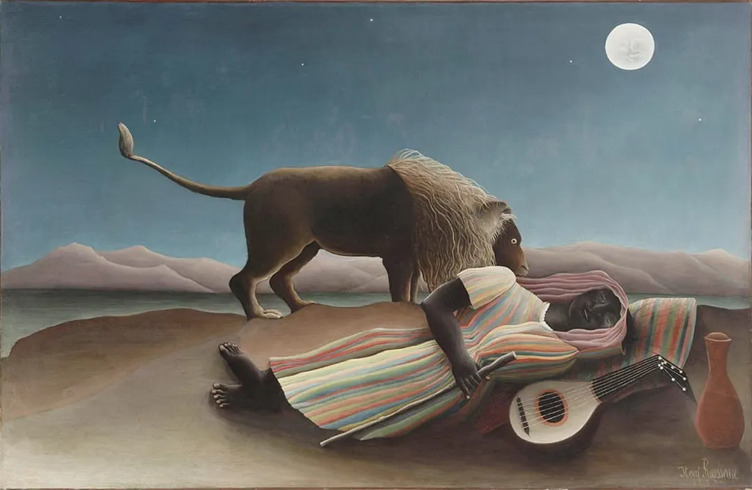 Uyuyan Çingene — Henri Rousseau