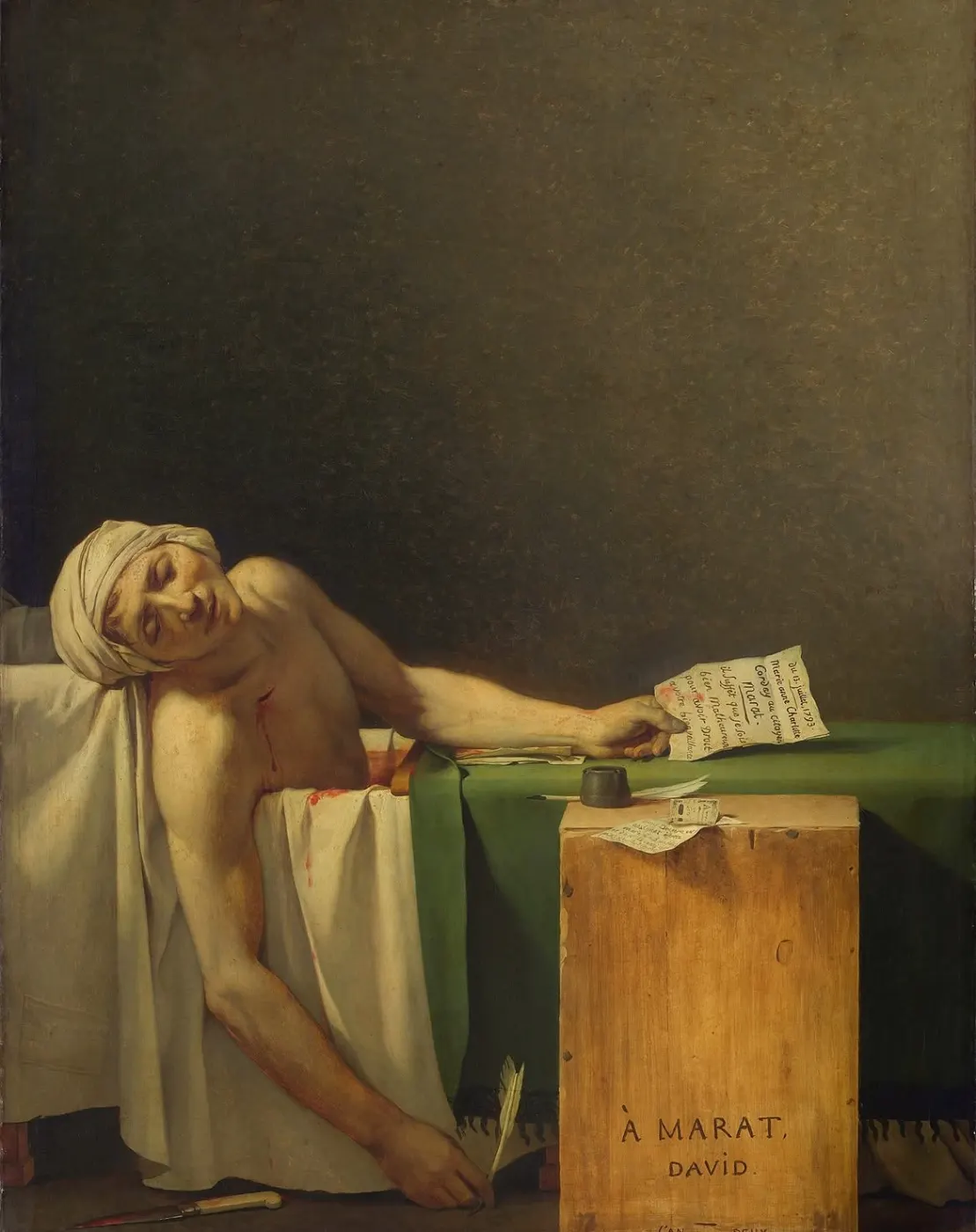 Marat'nın Ölümü — Jacques-Louis David