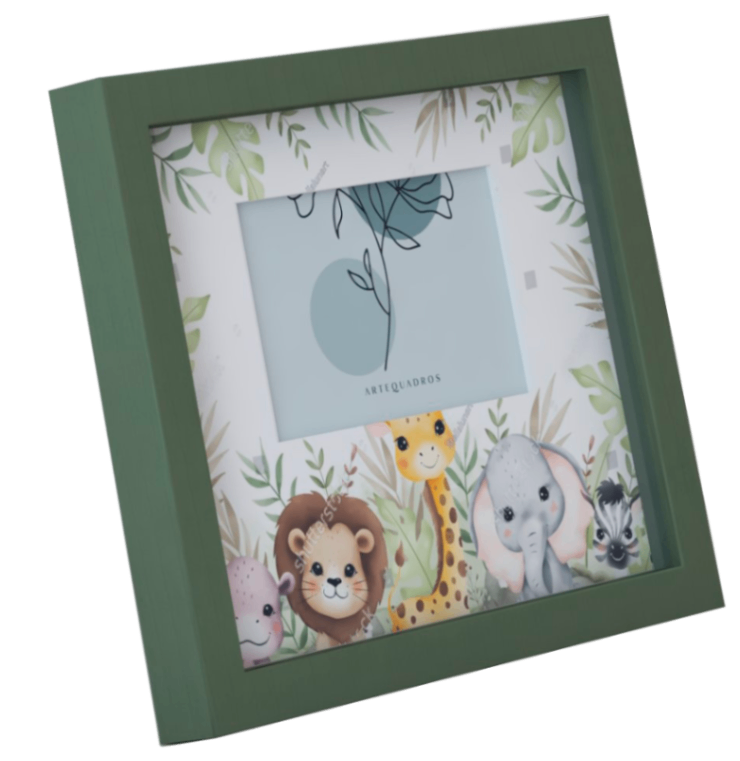 PORTA-RETRATO VITRINE BABY SAFARY