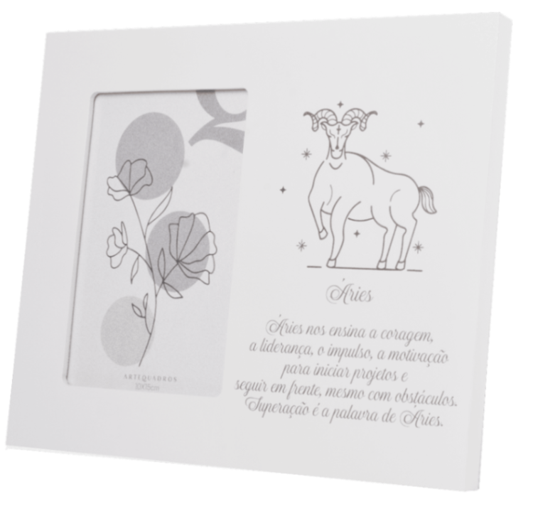 PORTA-RETRATO MDF - ÁRIES