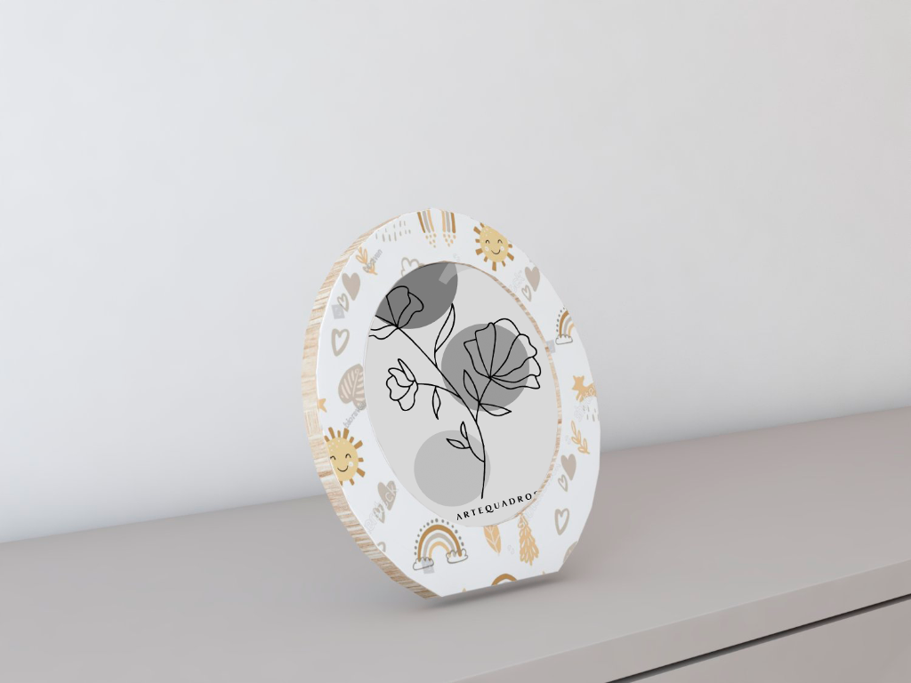 PORTA-RETRATO REDONDO