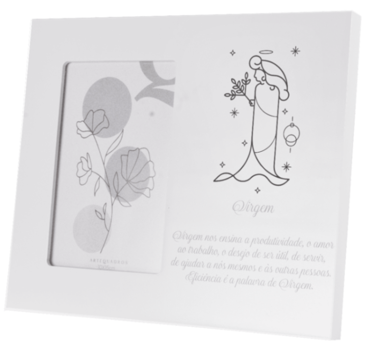 PORTA-RETRATO MDF - VIRGEM