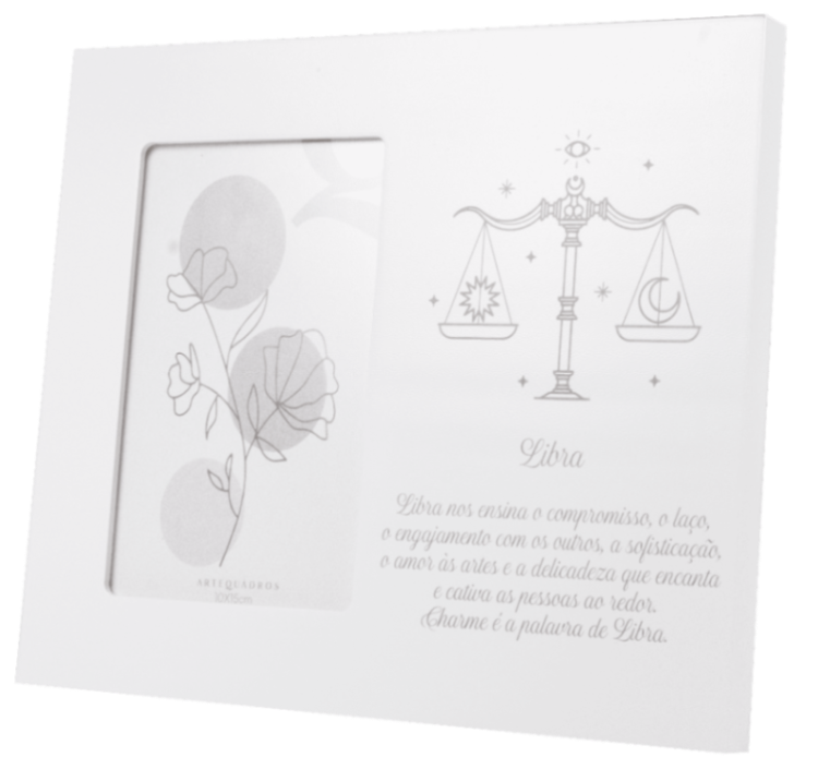 PORTA-RETRATO MDF - LIBRA