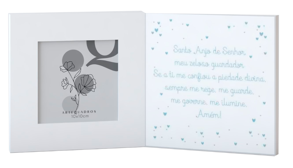 PORTA-RETRATO SANTO ANJO MENINO